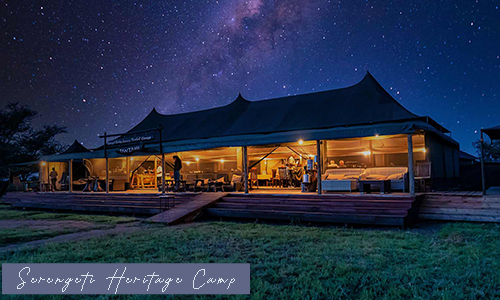 Serengeti Heritage Luxury Camp - Tanzania Adventures Group
